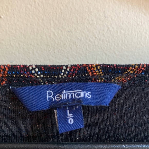 Reitmans Multicolor Chevron Blouse - Picture 3 of 3